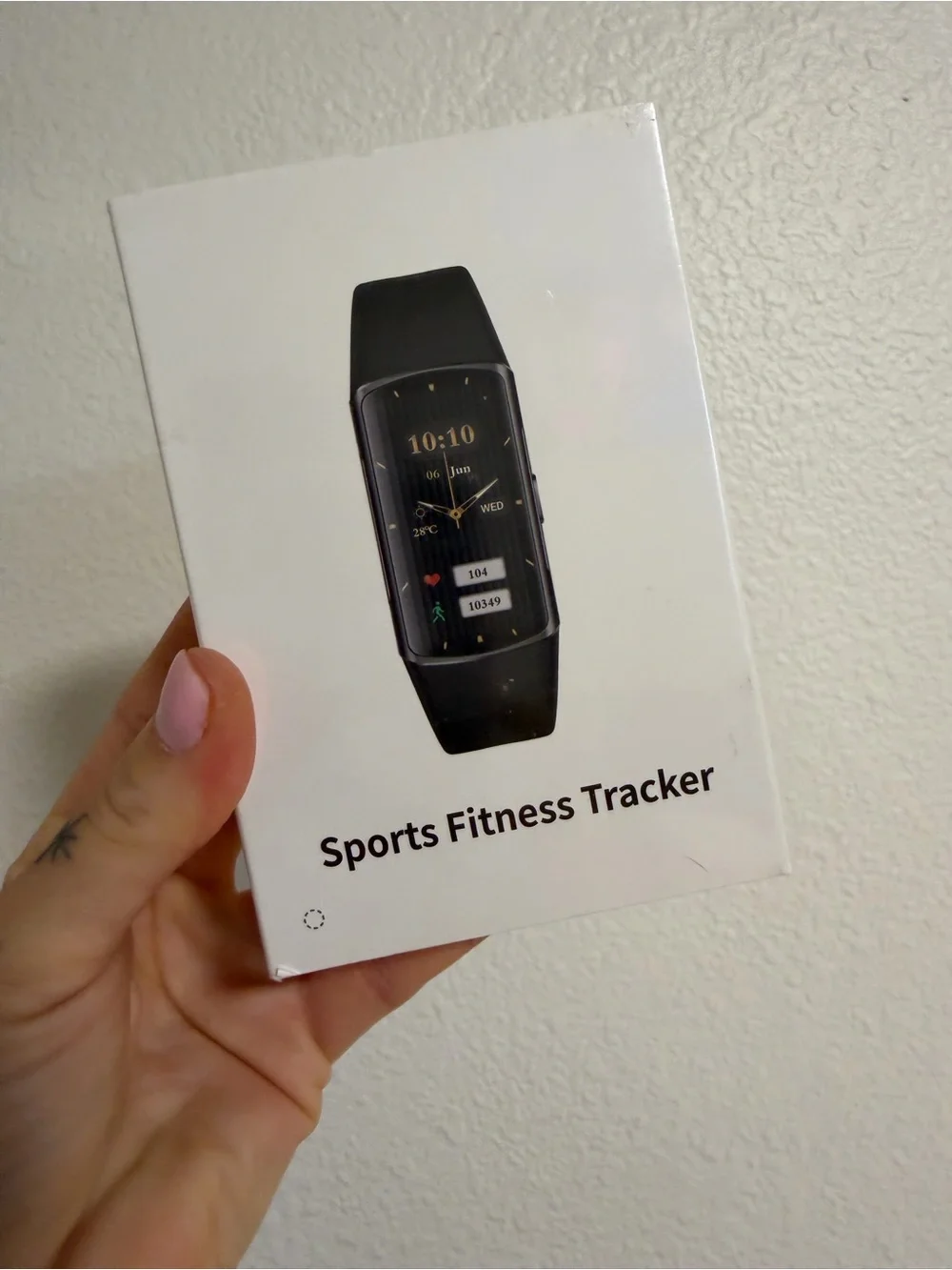 Sports Fitness Tracker - Black